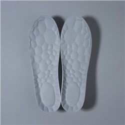 Стельки для обуви, амортизирующие, р-р RU до 42 (р-р Пр-ля до 42), 27 см, пара, серые