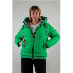 Демисезонная куртка, арт. Н3039, Евро-зима (Зеленый)