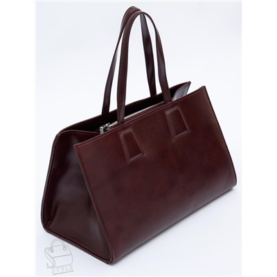 Сумка женская кожаная 1008M wine red Polina&Eiterou