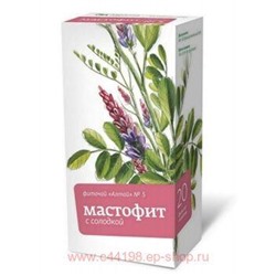 ФИТОЧАЙ АЛТАЙ №5 МАСТОФИТ СОЛОДКА 2,0 N20 Ф/П