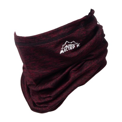Бафф спортивный «Мастер К» для защиты от ветра и пыли, мужской, красный