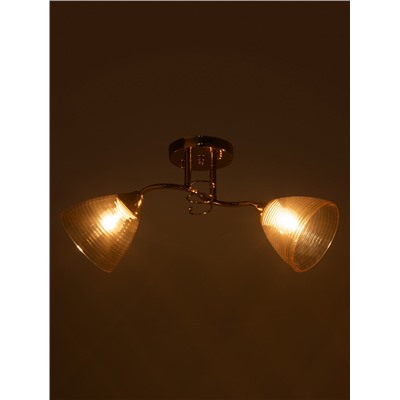 Люстра 13211/2, 2хE27, 40 Вт, золото