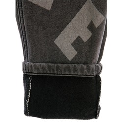 Брюки текстильные джинсовые утепленные флисом для мальчиков