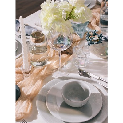 Салатник Magistro Willow, d=10.6 см, 270 мл, фарфор, голубой