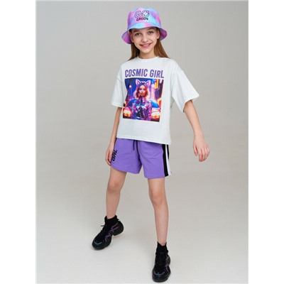 Панама текстильная для девочек