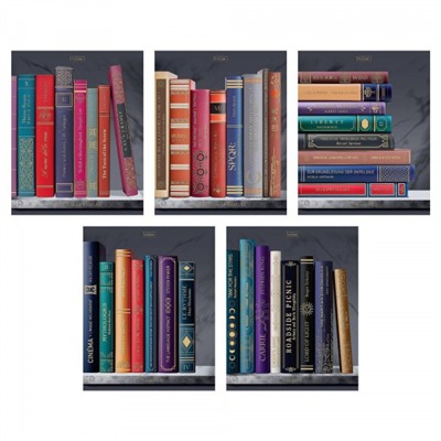 Тетрадь  48л клетка soft-touch "Золотые страницы" скруг.углы (094279) Хатбер