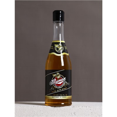 Гель для душа пиво «Настоящий мужик», 500 мл, аромат бергамота и лимона, Чистое счастье