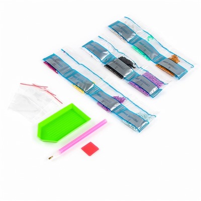 Термостакан детский, с вставкой из алмазной мозаики «Единорог», 450 мл