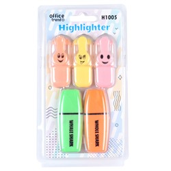Текстовыделитель набор 5 штук / H1005 /уп 48/288/АКЦИЯ