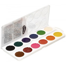 Краски акварельные медовые 12цв АКВП12КР Creativiki
