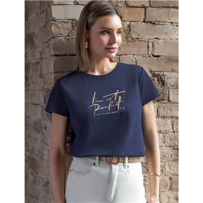 VILATTE Футболка D49.092