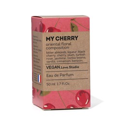 Парфюмерная вода женская Vegan Love Studio My Cherry, 50 мл (по мотивам Cherry In The Air (Escada)