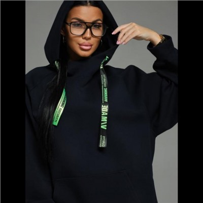 Худи женская Камелия (синий заяц)