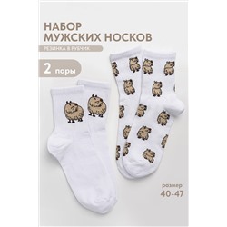 Носки стандарт Капибара бой (набор 2 пары) НАТАЛИ, 1103067