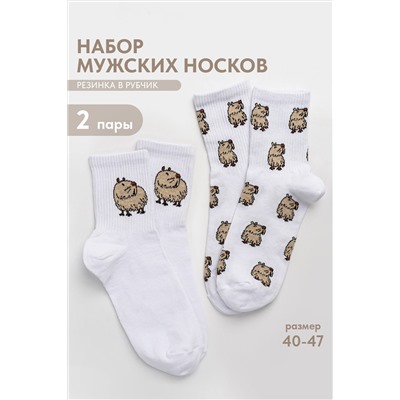 Носки стандарт Капибара бой (набор 2 пары) НАТАЛИ, 1103067