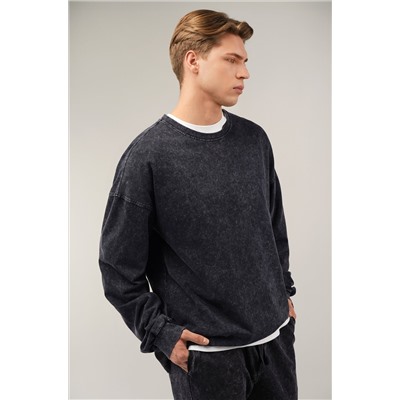 Мужской лонгслив оверсайз Happyfox