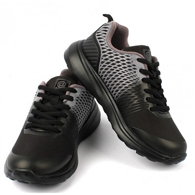 AL9184 черн Кроссовки для мальчиков (33-38)/6