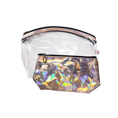 Sunflower Набор женских косметичек 2 в 1 003 LS, пвх, в ассортименте 6477