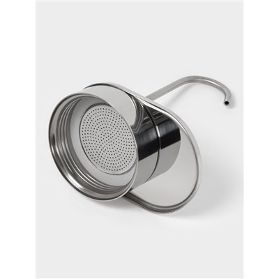 Кофеварка гейзерная Magistro Semi, на 6 чашек, 300 мл, нержавеющая сталь