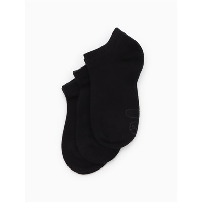 Носки укороченные с компрессией Resport, 3 пары, размер 35-38, чёрные