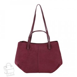 Сумка женская кожаная 1338THAA wine red Polina&Eiterou
