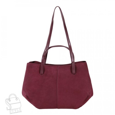 Сумка женская кожаная 1338THAA wine red Polina&Eiterou