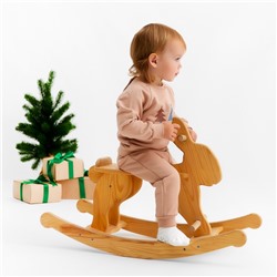 Костюм детский (свитшот и брюки) «Крошка Я. Новогодние игрушки», рост 62-68 см