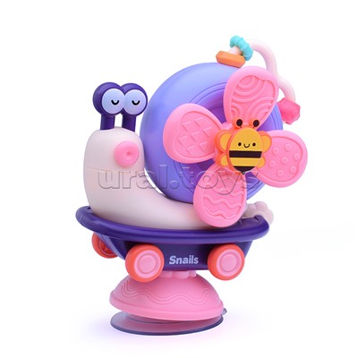 Интерактивная игрушка "Веселая улитка" в коробке