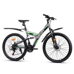 Велосипед 26" Rocket Azkar Pro, цвет серый, размер 18"