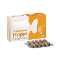 Гипертиореонорм фитосбор в капсулах Алфит 60 капс по 370 мг.