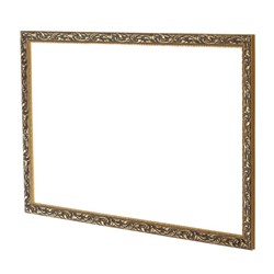 Рама для картин (зеркал) 60×90×4 см, дерево «Версаль», золотая
