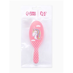 Расчёска массажная, 4.5×13(±1) см, МИКС