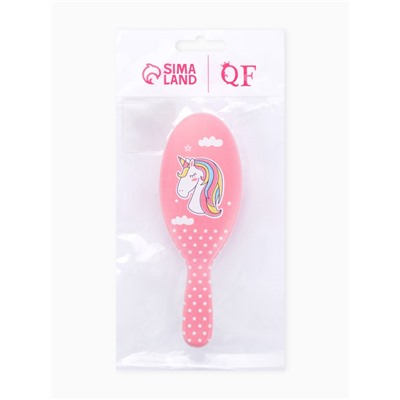 Расчёска массажная, 4.5×13(±1) см, МИКС