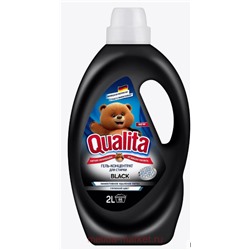 QUALITA Гель-концентрат для стирки для темного белья флакон 2000мл