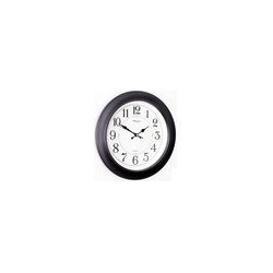 Часы настенные 370*370*50мм, пластик, круг MIRRON