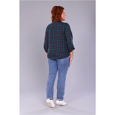 Блуза "Вильнюс" (Изумруд)