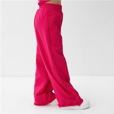 Брюки детские KAFTAN, размер 32 (110 - 116 см), розовые