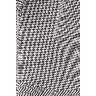 Платье прямое 1492 (Гусиная лапка черно-белая)