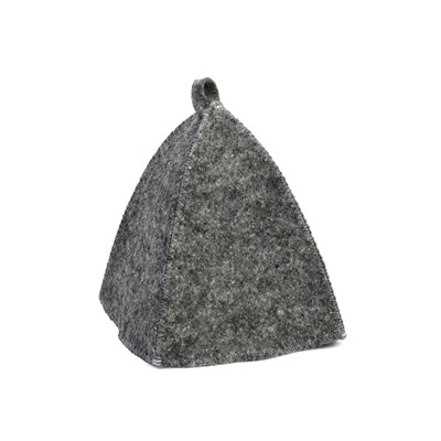 Набор для бани и сауны «Тёмный», 5 предметов: шапка, коврик, рукавица, тапочки, портфель, «Добропаровъ»