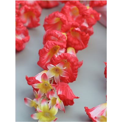 Цветы искусственные «Наперстянка бреди», h=97 см, светло-красные