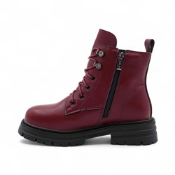 Ботинки G16-7J бордовые п/п