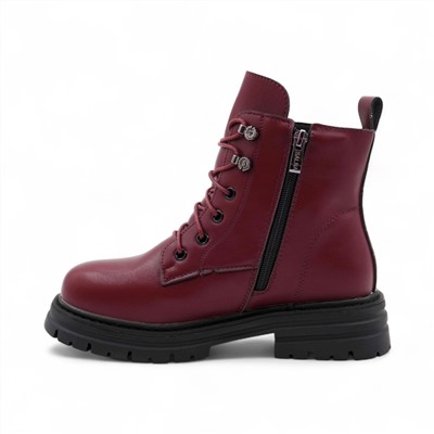 Ботинки G16-7J бордовые п/п