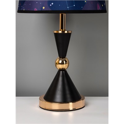 Настольная лампа «Елизавета» E27 40 Вт черно-золотой RISALUX