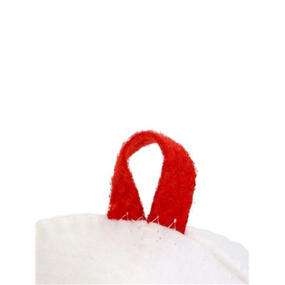 Шапка для бани и сауны, с аппликацией «Я все могу, но не буду», полиэфир 70%, шерсть 30%