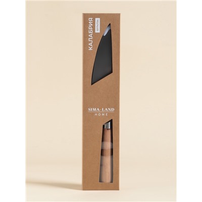 Нож кухонный шеф SL Home «Калабрия», нержавеющая сталь, 20.5 см, бежевый