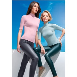 Легинсы из экокожи