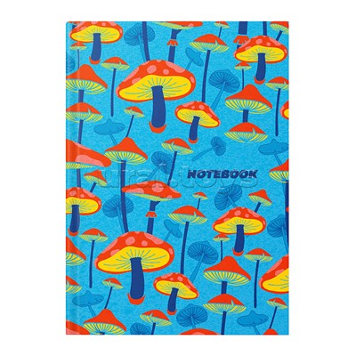 Записная книжка 128л., А5 "Мухоморики"