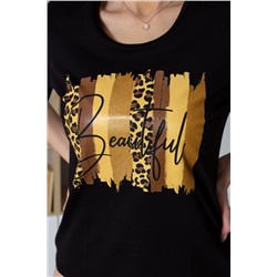 Футболка Beautiful-Черный