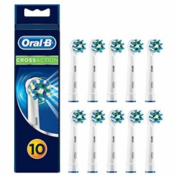 Насадки для электрических зубных щеток ORAL-B Cross Action (10 шт)(Оригинал)