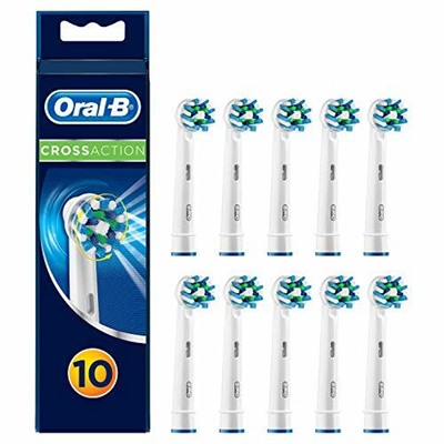 Насадки для электрических зубных щеток ORAL-B Cross Action (10 шт)(Оригинал)